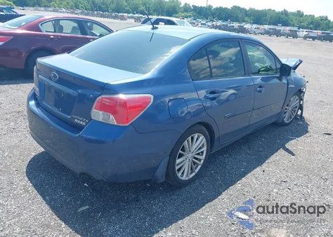 2013 Subaru Impreza Premium из США, поврежденный, VIN JF1GJAD67DH008691